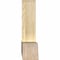 Ekena Millwork Portland Rough Sawn Timber Gable Bracket, Douglas Fir, 96"W x 16"H x 4"D x 4"F, 4/12 Pitch GBW096X16X0404POR00RDF - alternate 2